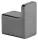 Arezzo design Mono fogas, gun metal AR-120011GM