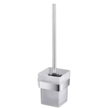 Arezzo design Mono WC kefe tartó, fényes króm AR-120061C