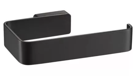 Arezzo design Mono WC papír tartó, matt fekete AR-120141B
