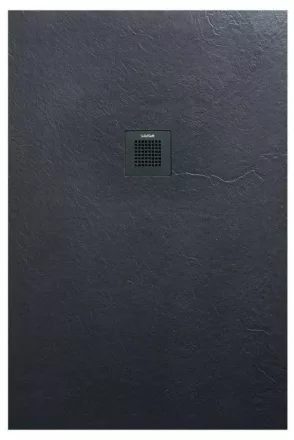 Arezzo design SOLIDSoft zuhanytálca 120x90 cm, lefolyóval, antracit AR-12090A