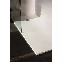   Arezzo design SOLIDSoft zuhanytálca 120x90 cm, lefolyóval, fehér AR-12090W