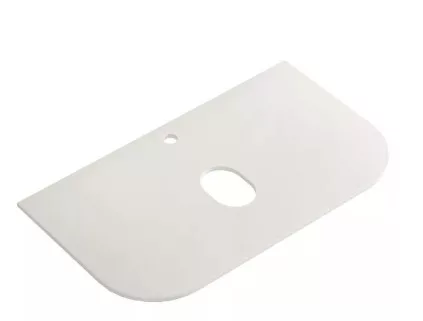 Arezzo design Sierra íves mosdópult 80x46 cm, matt fehér kivitelben