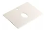 Arezzo design Savona Rockstone mosdópult 60x46 cm, matt fehér kivitelben