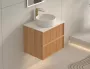 Arezzo design Savona Rockstone mosdópult 60x46 cm, matt fehér kivitelben