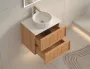 Arezzo design Savona Rockstone mosdópult 60x46 cm, matt fehér kivitelben