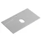 Arezzo design Savona Rockstone mosdópult 80x46 cm, matt szürke AR-143080G