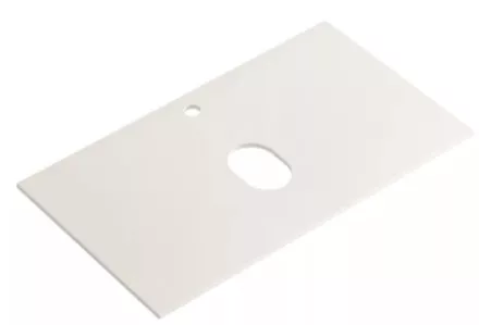 Arezzo design Savona Rockstone mosdópult 80x46 cm, matt fehér kivitelben