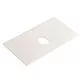 Arezzo design Savona Rockstone mosdópult 80x46 cm, matt fehér kivitelben