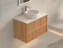 Arezzo design Savona Rockstone mosdópult 80x46 cm, matt fehér kivitelben