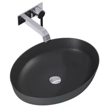   Arezzo design Rika pultra ültethető mosdó 52 cm, matt antracit AR-145004