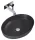Arezzo design Rika pultra ültethető mosdó 52 cm, matt antracit AR-145004