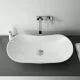 Arezzo design Piato pultra ültethető mosdó 73x38 cm, csaplyuk és túlfolyó nékül AR-145041