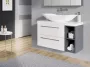 Arezzo design Piato pultra ültethető mosdó 73x38 cm, csaplyuk és túlfolyó nékül AR-145041