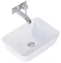 Arezzo design Reni pultra ültethető mosdó 46 cm, fehér AR-145047