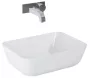 Arezzo design Reni pultra ültethető mosdó 46 cm, fehér AR-145047
