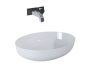 Arezzo design Rika kerámiamosdó, fehér AR-145056