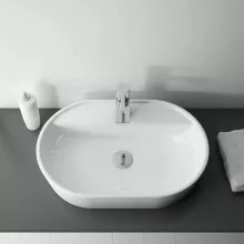   Arezzo design Babette pultra ültethető mosdó 62 cm, fehér AR-145079