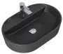 Arezzo design Babette pultra ültethető mosdó 62 cm, matt antracit AR-145104