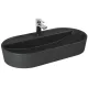 Arezzo design Babette pultra ültethető mosdó 82 cm, matt antracit AR-145108