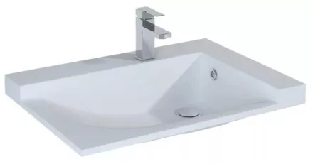 Arezzo design Metis akril mosdó, matt fehér 70 cm AR-145570