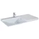 Arezzo design Metis akril mosdó, matt fehér 90 cm AR-145590