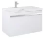 Arezzo design Metis akril mosdó, matt fehér 90 cm AR-145590
