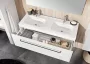 Arezzo design Skappa kerámiamosdó 120 Duo, fehér AR-145875