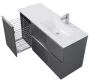 Arezzo design Skappa jobbos mosdó 100 cm (60+40 cm) AR-145945