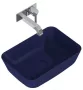 Arezzo design Reni pultra ültethető mosdó 46 cm, matt kék AR-146029