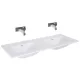Arezzo design Skappa dupla mosdó 120 cm, csaplyuk nélkül AR-146034