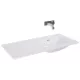 Arezzo design Skappa jobbos mosdó 100 cm (60+40 cm), csaplyuk nélkül AR-146035