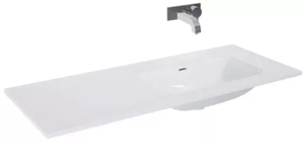 Arezzo design Skappa jobbos mosdó 120 cm (80+40 cm), csaplyuk nélkül AR-146037