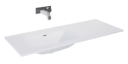 Arezzo design Skappa balos mosdó 120 cm (80+40 cm), csaplyuk nélkül AR-146038