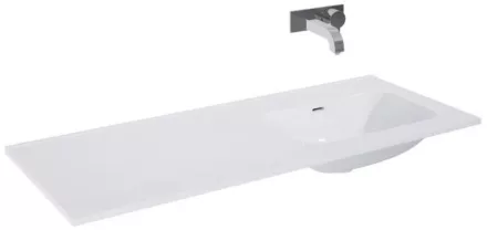 Arezzo design Skappa jobbos mosdó 120 cm (60+60 cm), csaplyuk nélkül AR-146039