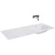 Arezzo design Skappa jobbos mosdó 120 cm (60+60 cm), csaplyuk nélkül AR-146039