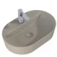 Arezzo design Babette pultra ültethető mosdó 62 cm, matt beige AR-146041