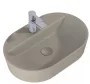 Arezzo design Babette pultra ültethető mosdó 62 cm, matt beige AR-146041
