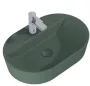Arezzo design Babette pultra ültethető mosdó 62 cm, matt zöld AR-146043