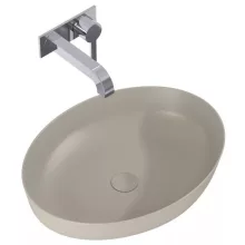   Arezzo design Rika pultra ültethető mosdó 52 cm, matt bézs AR-146048