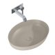 Arezzo design Rika pultra ültethető mosdó 52 cm, matt bézs AR-146048