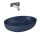 Arezzo design Rika pultra ültethető mosdó 52 cm, matt kék AR-146050