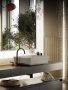 Arezzo design Nomia pultra ültethető mosdó 50 cm, matt beige AR-146051