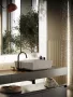 Arezzo design Nomia pultra ültethető mosdó 50 cm, matt beige AR-146051