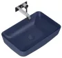 Arezzo design Nomia pultra ültethető mosdó 50 cm, matt kék AR-146053