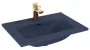 Arezzo design Skappa kerámia mosdó 60 cm csaplyukkal és túlfolyóval, matt kék AR-146059