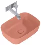 Arezzo design Reni pultra ültethető mosdó 46x33 cm, terra pink AR-146081