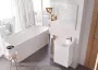 Arezzo design Sote fali tükör 40x70 cm, króm AR-162947