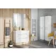 Arezzo design Sote fali tükör 80x80 cm, króm AR-165802