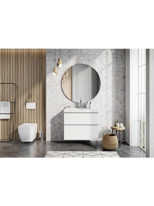 Arezzo design kerek tükör 100, fehér AR-166864