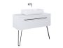 Arezzo design mosdópult 70x46 cm, fehér AR-166891